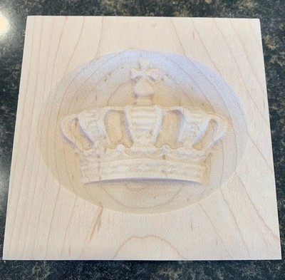 Decorative Crown 2 Engraving Trim Wood Corner Trim Block Door Trim Block Window