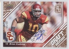 2009 Upper Deck Draft Edition Copper Auto 31/50 Brian Cushing #61 Auto 0k0