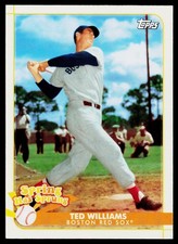 2020 Topps Opening Day Ted Williams Spring Has Sprung #SHS-3 Red Sox BASEBALL