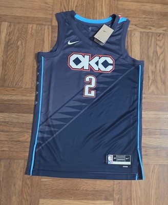 Nike OKC Thunder NBA Jersey Small #2 Gilgeous-Alexander 100% Authentic