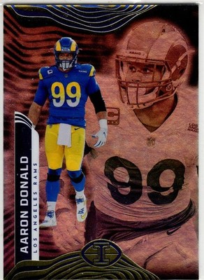 2022 Panini Illusions Football Aaron Donald No. 55 Los Angeles Rams