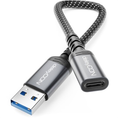 USB-A auf USB-C OTG Adapter Kabel Ladekabel 18W 10Gbit/s Datenkabel Sync Kabel