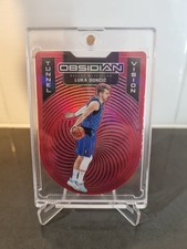 2020 Obsidian Luka Doncic #11 RED FLOOD Tunnel Vision Die Cut - Rare