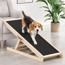Dog Ramp for Couch, Adjustable Height Ramps for Pets to Get on Bed  Height f...