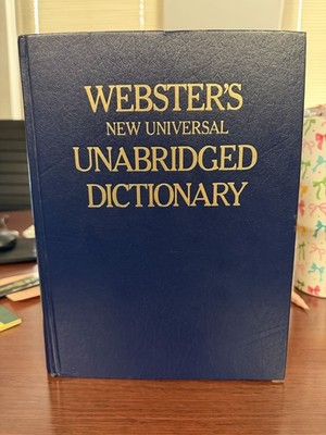 websters new universal unabridged dictionary 1983 /2nd edition /thumb indexed 
