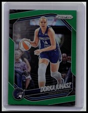 2025 Panini Prizm WNBA #109 Dorka Juhasz Green Prizms