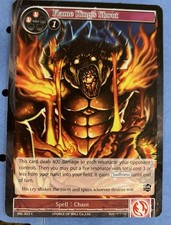 Force Of Will The Seven Kings of the Land, Flame King’s Shout SKL-025 C 1st Ed