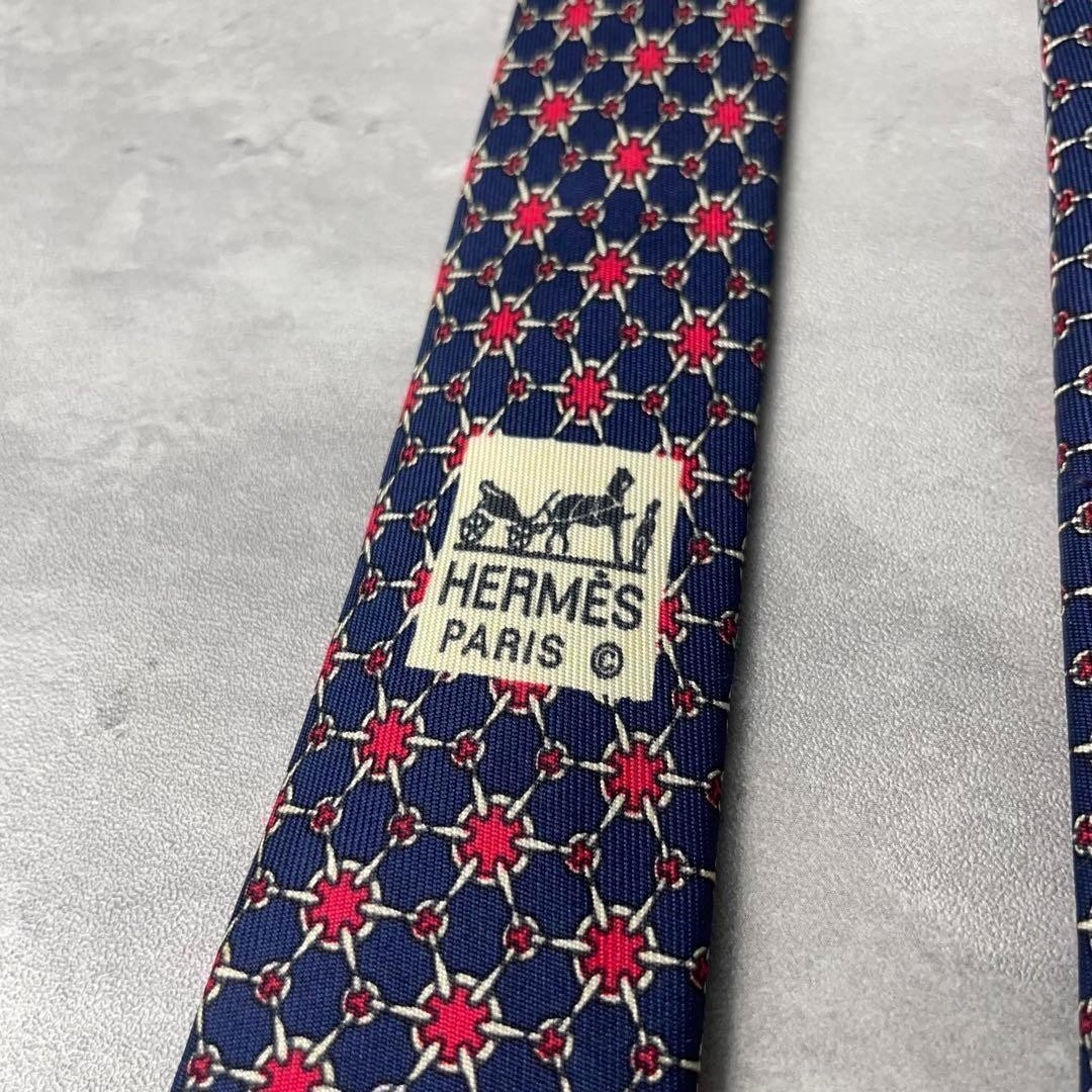 Good Condition HERMES Dot Pattern Mysterious Patt… - image 8