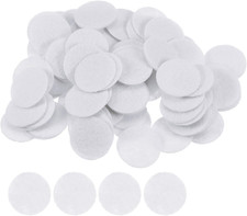 200Pcs round Felt Circles, 20Mm 3/4" Pre Cut Felt Craft Pads Non-Woven Mini Felt