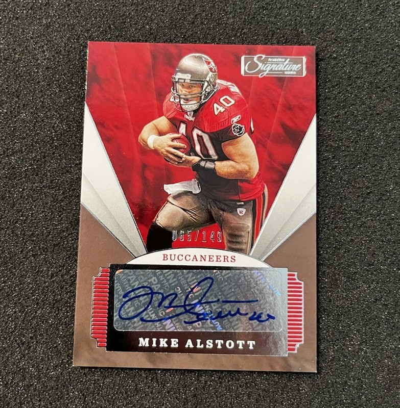 2020 Chronicles Signature Series Mike Alstott Auto /149 SP RARE Buccaneers