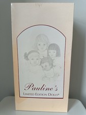 Pauline Bjonness Jacobsen Limited Edition Porcelain Doll Trisha In Original Box