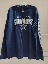Dallas Cowboys NFL Go The Distance Men's L/S  T-shirt,  2X