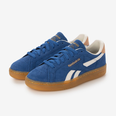 Reebok Club C Grounds UK Blue White 100209039 Men's Size | eBay