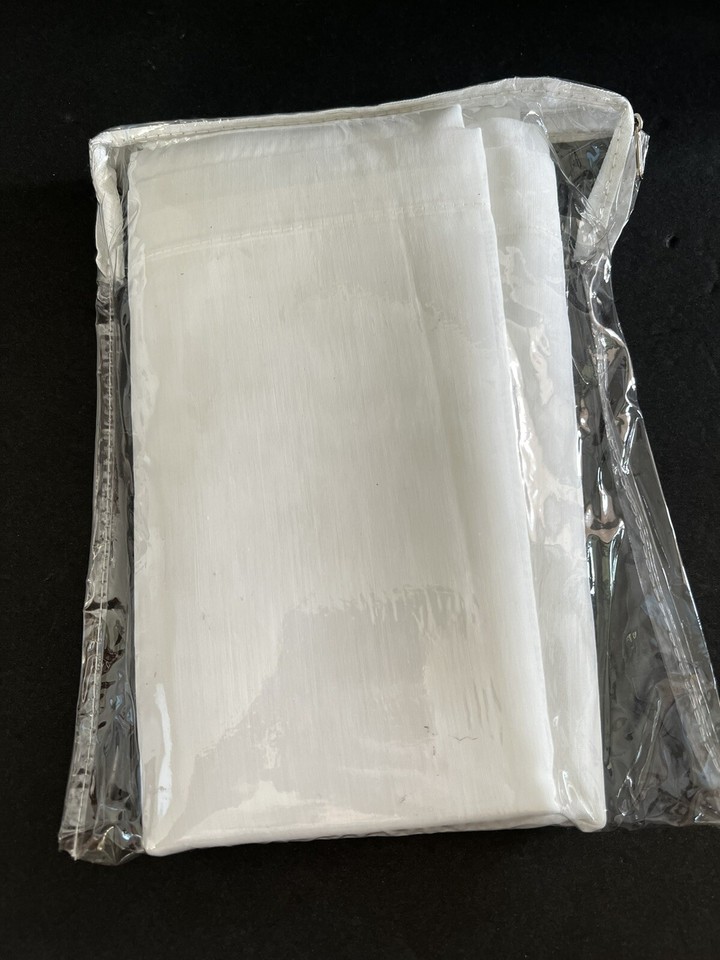 JC Penny Home Collection Symphony Tailored Panel White 60" X 84" eBay