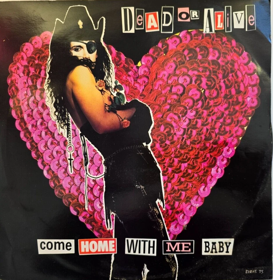 Dead Or Alive – Come Home With Me Baby 12" vinyl record 1989 in picture sleeve - Image 3 of 4