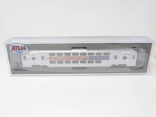 Atlas N 50006836 NJ Transit DHS Naloxone Wrap Multi-Level Trailer Coach Car