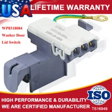 WP8318084 Washer Door Lid Switch For Kenmore Whirlpool & Estate Washing Machine