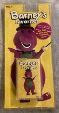 Barney's Favorites Vol 1 Cassette Tape 1993 Vintage Collectible Kids Music Songs
