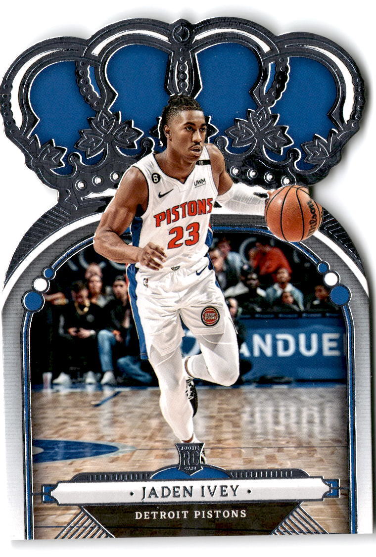 2022-23 Panini Crown Royale #24 Jaden Ivey Detroit Pistons