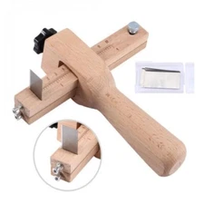 Wood Adjustable Belt Leather Strap Cutter Tool Craft Hand Cutting Making Durable