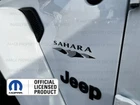 Set 2: 2007 - 2018 Jeep SAHARA JK side fender decals stickers gray black FJ4E5