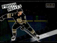 2023-24 O-Pee-Chee Platinum #PD-13 Charlie McAvoy - Photo Driven