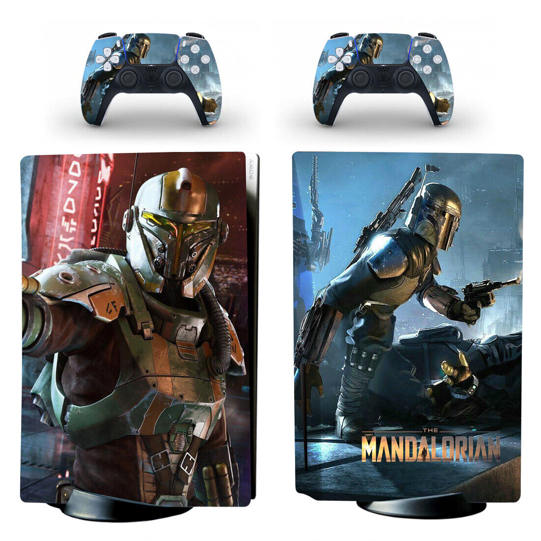 PS5 Themed Decal Sticker Wrap For Disc Edition Console - Call Of