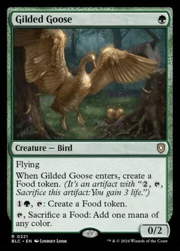 Gilded Goose - 221 - NM - Commander: Bloomburrow - MTG