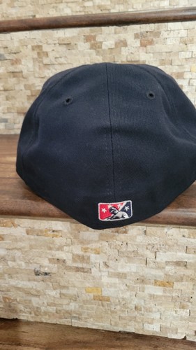 MILB New Era Tampa Yankees Fitted Hat 59Fifty TY Logo 7 1/2 Rare Navy Blue - Picture 5 of 6