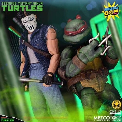 MEZCO TOYZ ONE:12 TMNT CASEY JONES 6" ACTIONFIGUR EXKLUSIV NEU IN HAND *US* - Bild 12 von 20