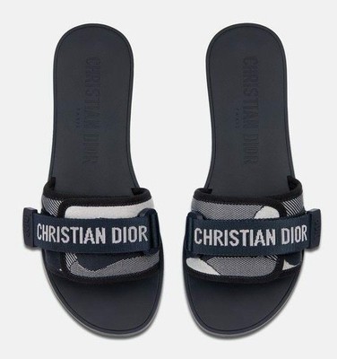 dior flat sandals