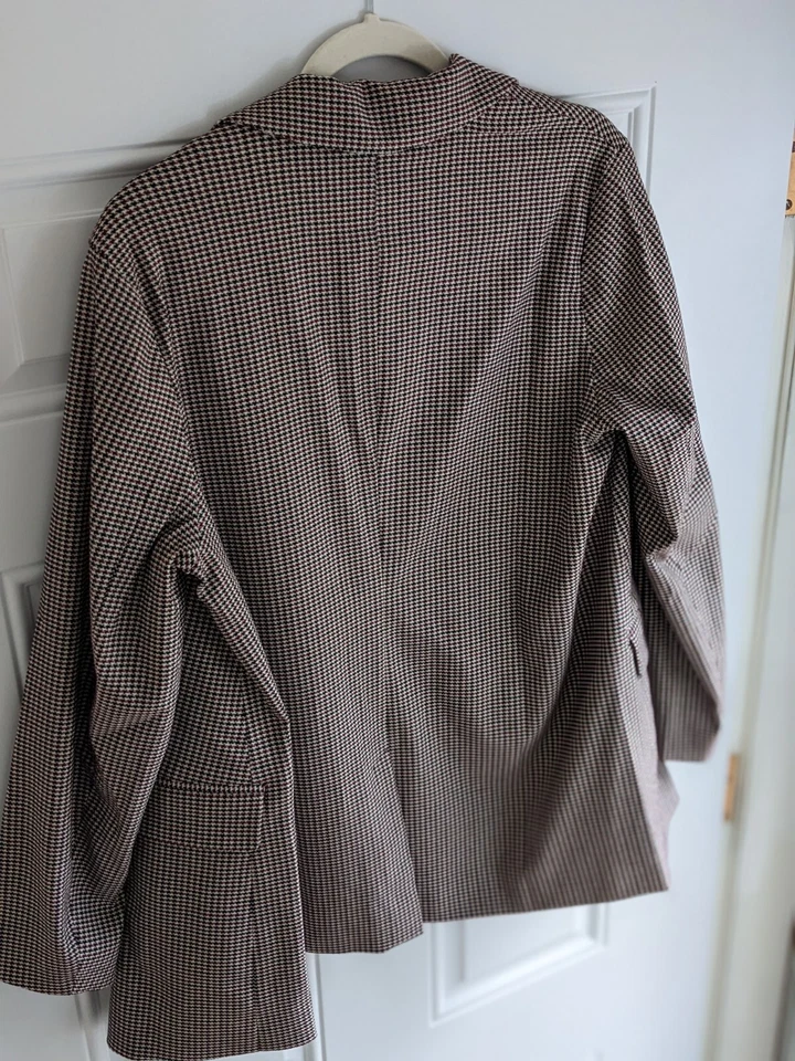 Blazer a cuadros Adrianna Papell - Ropa para mujer talla: grande Foto 2 de 4