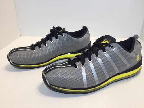 K-Swiss Sneakers Gray Black Yellow Low 