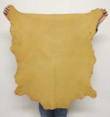 COFFEE SHEEPSKIN Leather Hide for Native American SASS Western Crafts