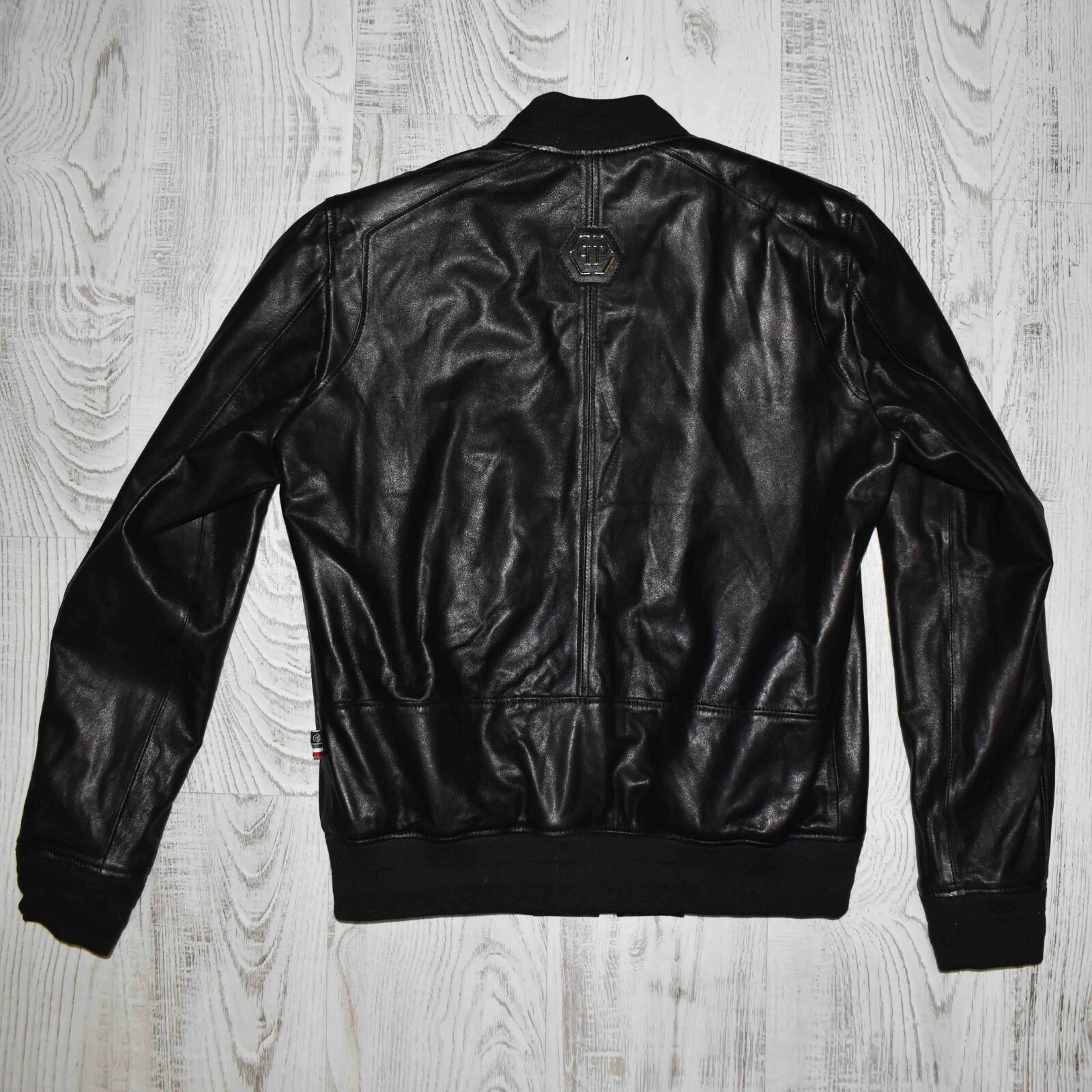 Genuine Leather Bomber Jacket | eBay