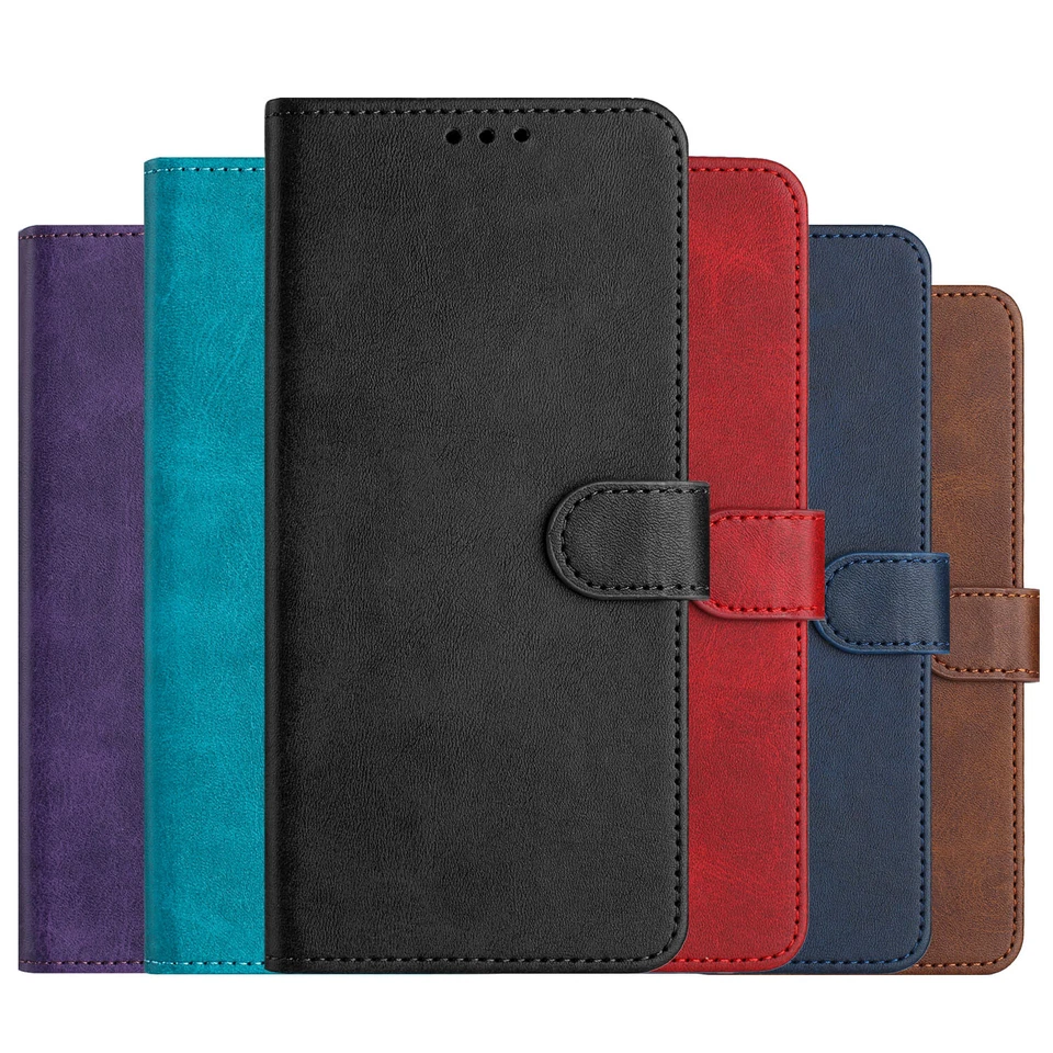 For Samsung Galaxy Note 20 Ultra/Note 10+ Flip PU Leather Kickstand Phone Case - Image 4 of 4