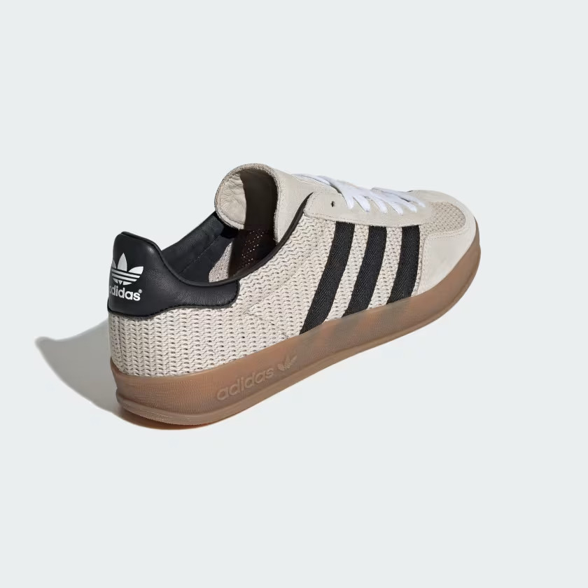 adidas Gazelle Indoor Alumina / Core Black US Size M/9.5 W/10.5 IH4769 image 4