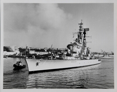 Hr Ms ''De Ruyter'', niederländischer Kreuzer in Brest am 5.03.71