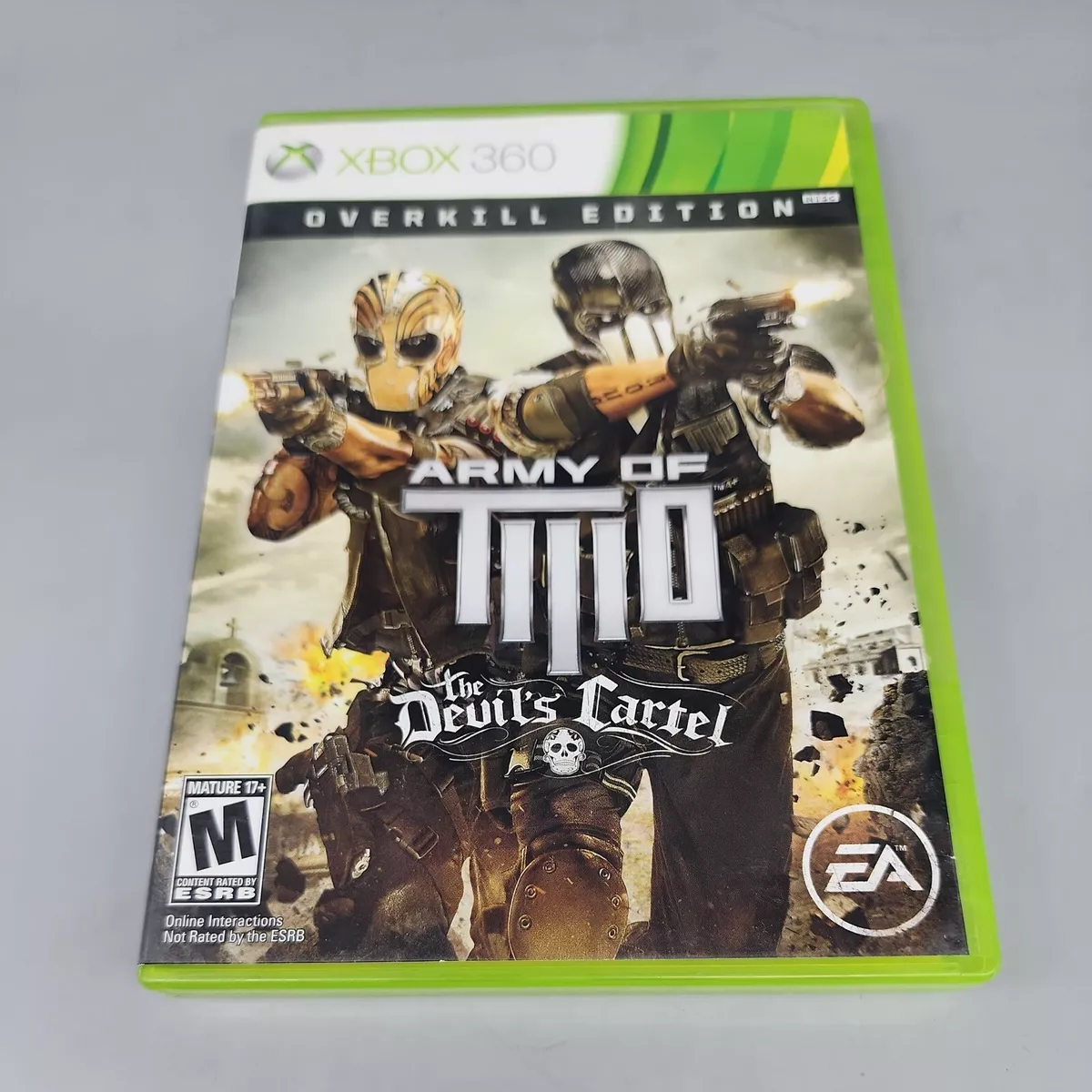  Army of TWO The Devil's Cartel - Xbox 360 : Electronic Arts:  Video Games