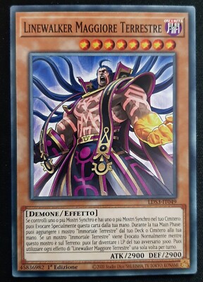 LINEWALKER MAJOR TERRESTR Common auf Italienisch LDS3-IT049 YUGIOH