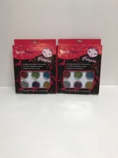Lot Of 2 Bling Girls Sparklz Tattoos Kit glittering tattoos - 6 Colors