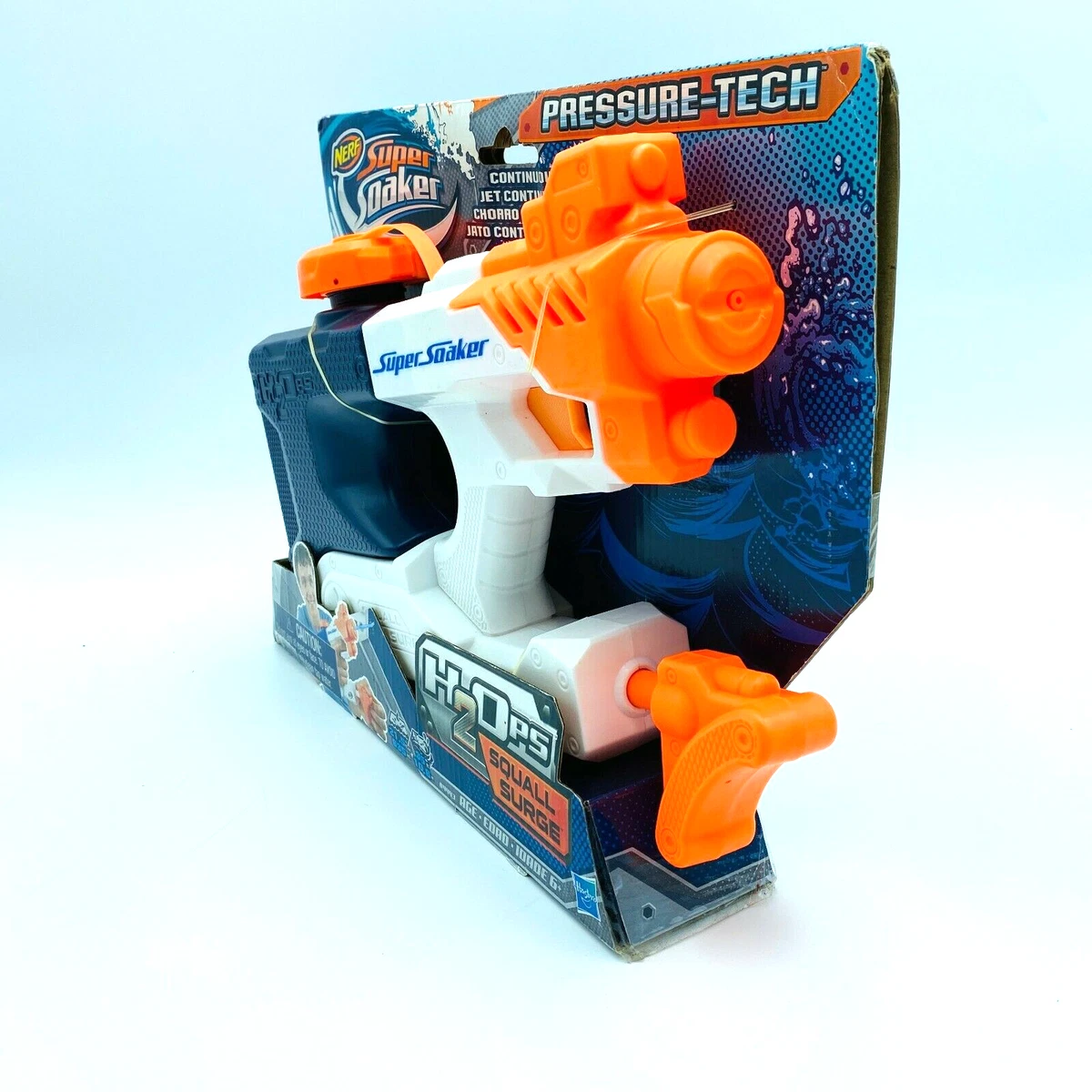 NERF Super Soaker H2O PS Squall Surge Water Gun Blaster Hasbro NEW