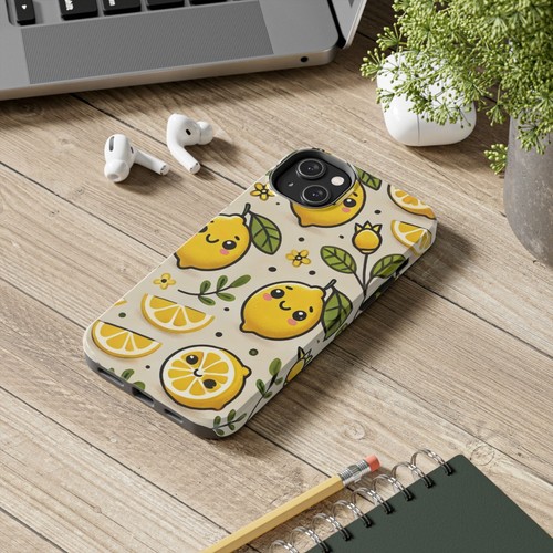 Cutesy Lemon Tough Phone Case Stylish & Durable Protection - 第 35/103 張圖片