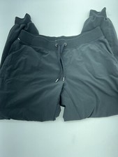 Athleta black joggers size 4