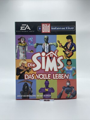 The Sims: Die Sims das volle Leben - PC Spiel OVP Big Box - Maxis 2000 - Retro