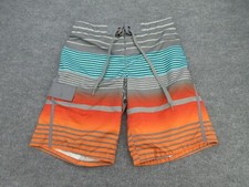Ocean Pacific Swim Shorts Mens Small Multicolor OP Board Swim Trunks Adult S