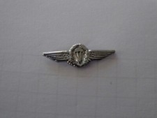 (C7) Bundeswehr Fallschirmjäger Pin silber Springerabzeichen Fallschirmspringer