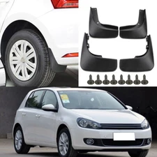 Mud Flaps Splash Guard Fender Mudguard Set For 2009-2012 GOLF 6 Mk6 Hatchback