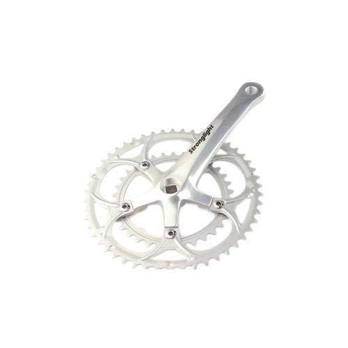 Intravis pédalier triple inox (jeu de 5) marque Stronglight - Pièce Vélo - Maxi pièces vélo