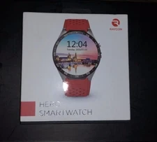NEW Raycon RSW600-RED - Hero Smartwatch Red Edition - w/ Camera 